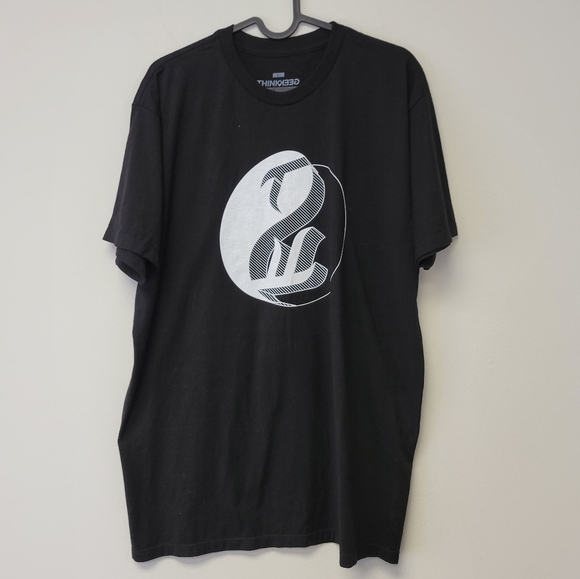 Think Geek Ying Yang Pi t-shirt Black L - Picture 1 of 5